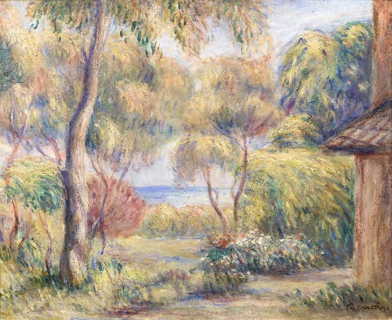 Pierre-Auguste Renoir Paysage a Cagnes Norge oil painting art